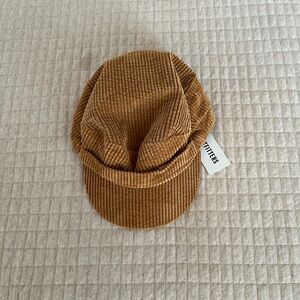 Brown Corduroy Cap